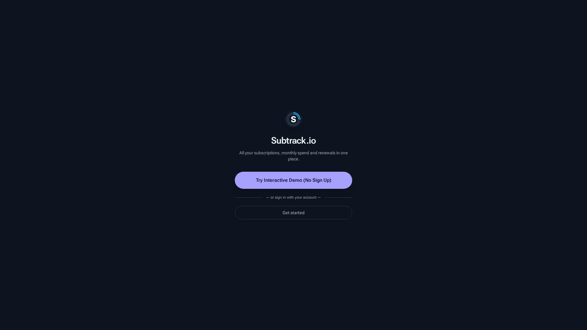 Subtrack: простой трекер подписок без лишних затрат