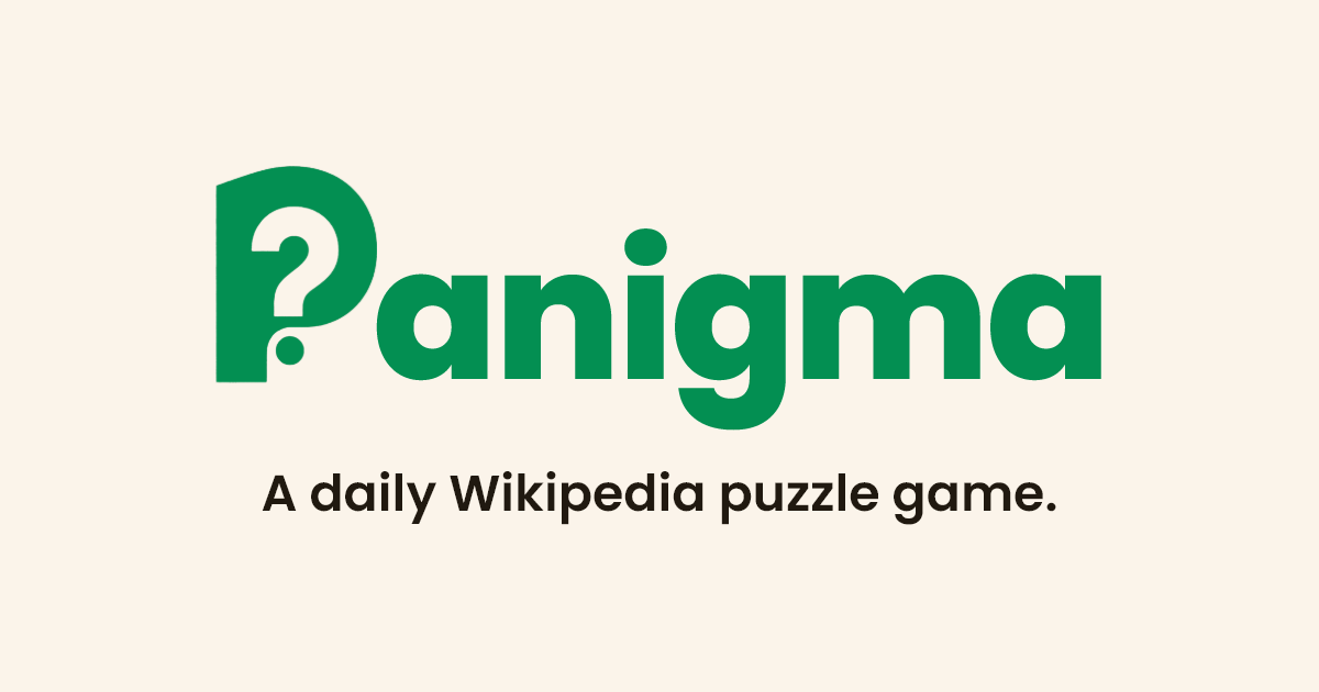 Panigma: ежедневная игра на угадывание с подсказками из Википедии — проект из VibeCoding ленты