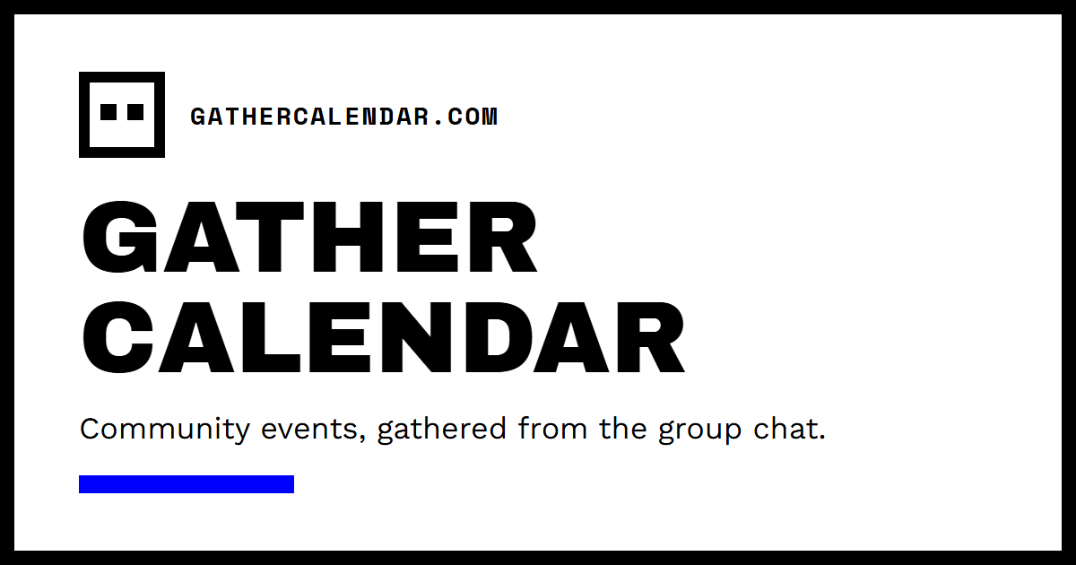 GatherCalendar: удобный календарь для сообществ в Telegram и WhatsApp